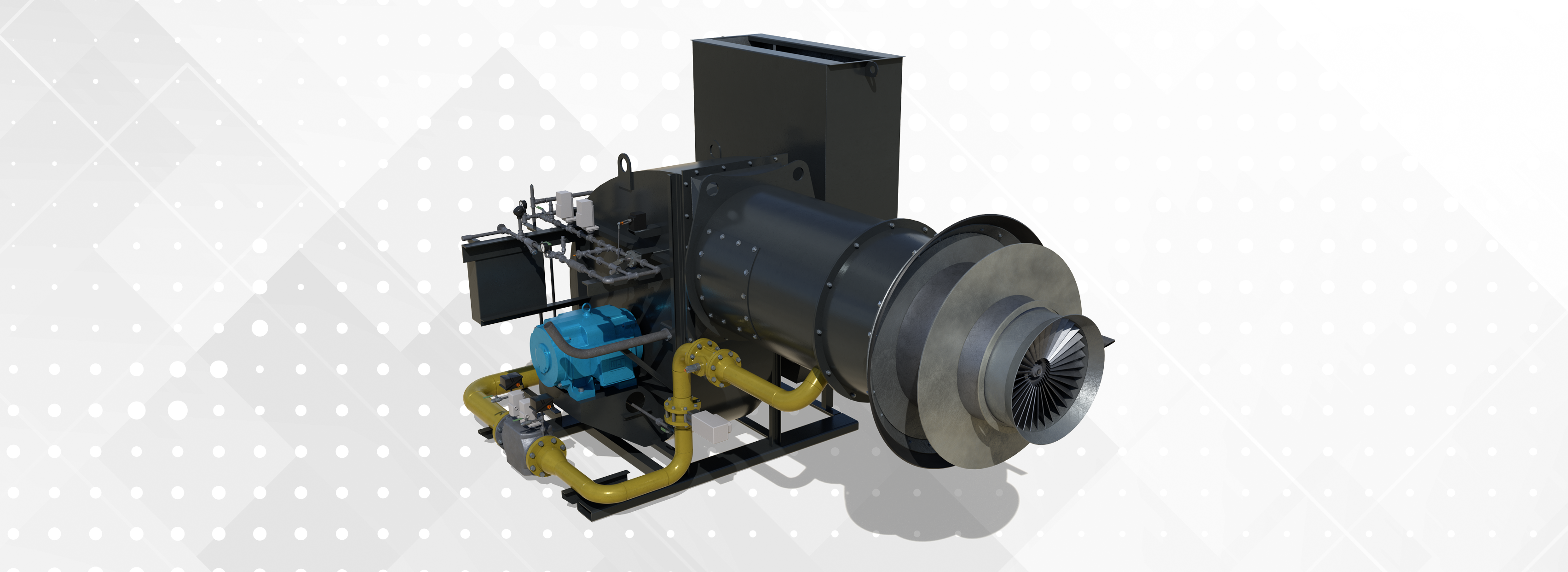 The Phoenix Talon II Burner for Aggregate Drying