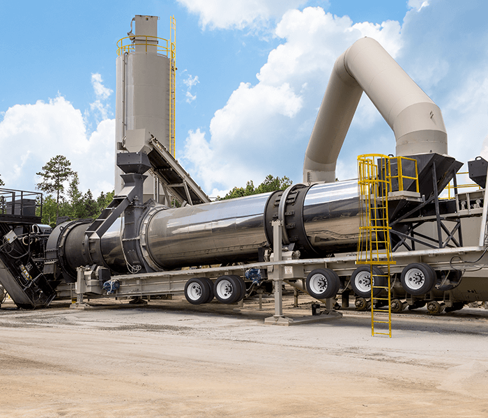 Unidrum Counterflow Asphalt Dryer/Mixer - Astec