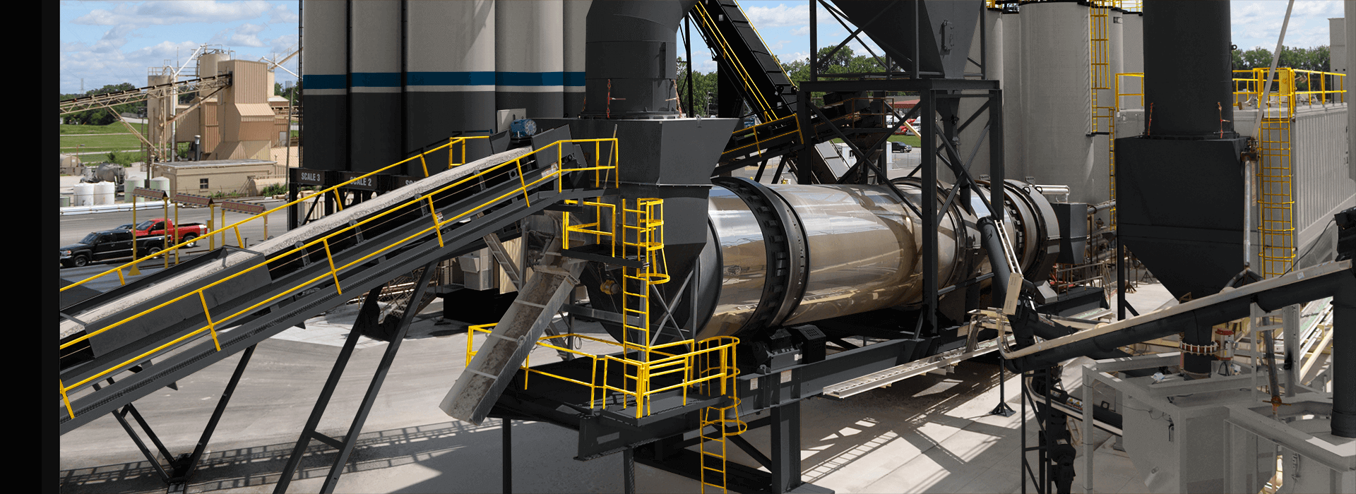 Astec Unidrum Counterflow Drum for Aggregate Drying and Asphalt Mixing