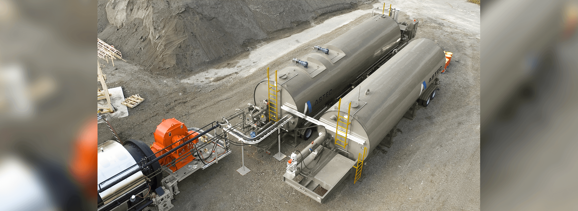 Heatec Helitank Asphalt Storage Tank