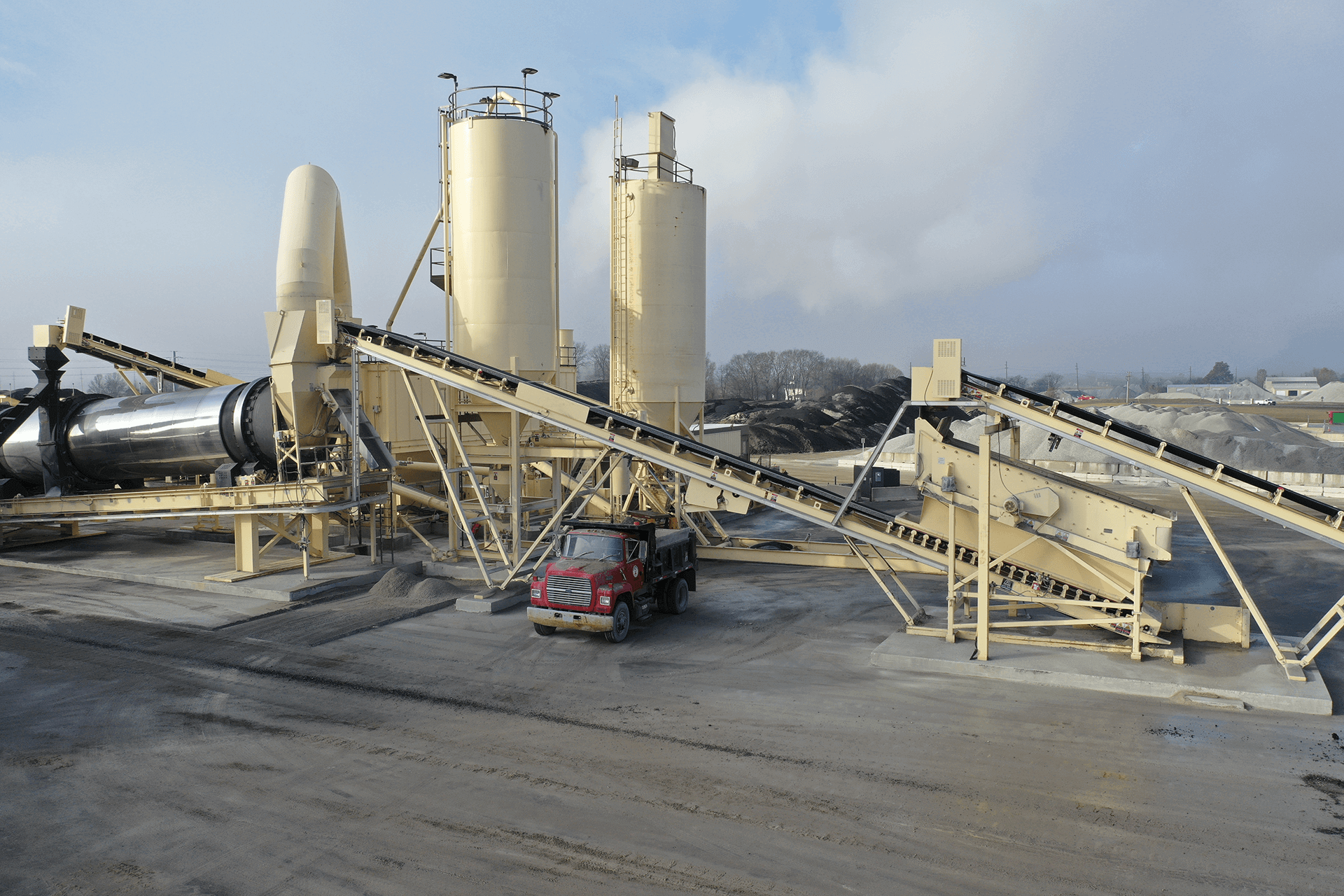 Astec Relocatable Asphalt Plant Aggregate Conveyors
