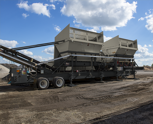 Astec Six Pack® Portable Asphalt Plant Astec 0812