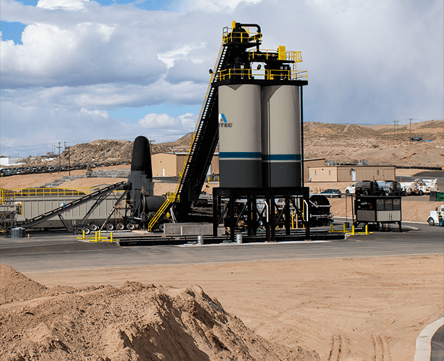 Astec Six Pack® Portable Asphalt Plant - Astec