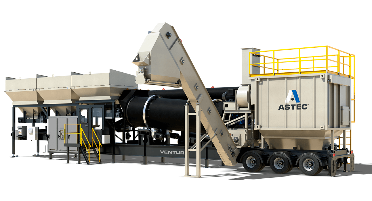 Astec Ventura Highly Portable Asphalt Plant Astec
