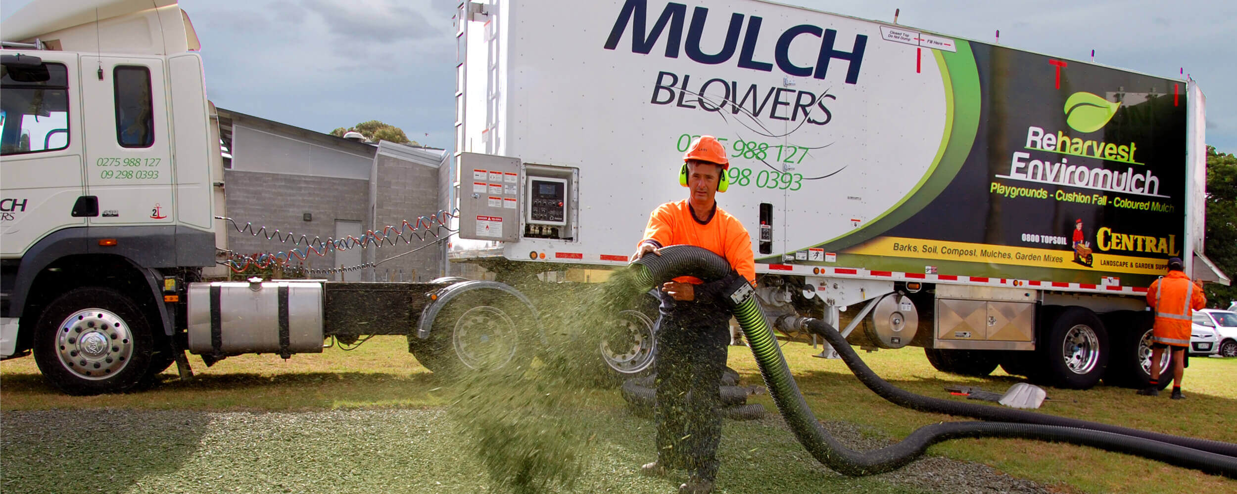 Peterson BTR45 Blower Trailer Astec