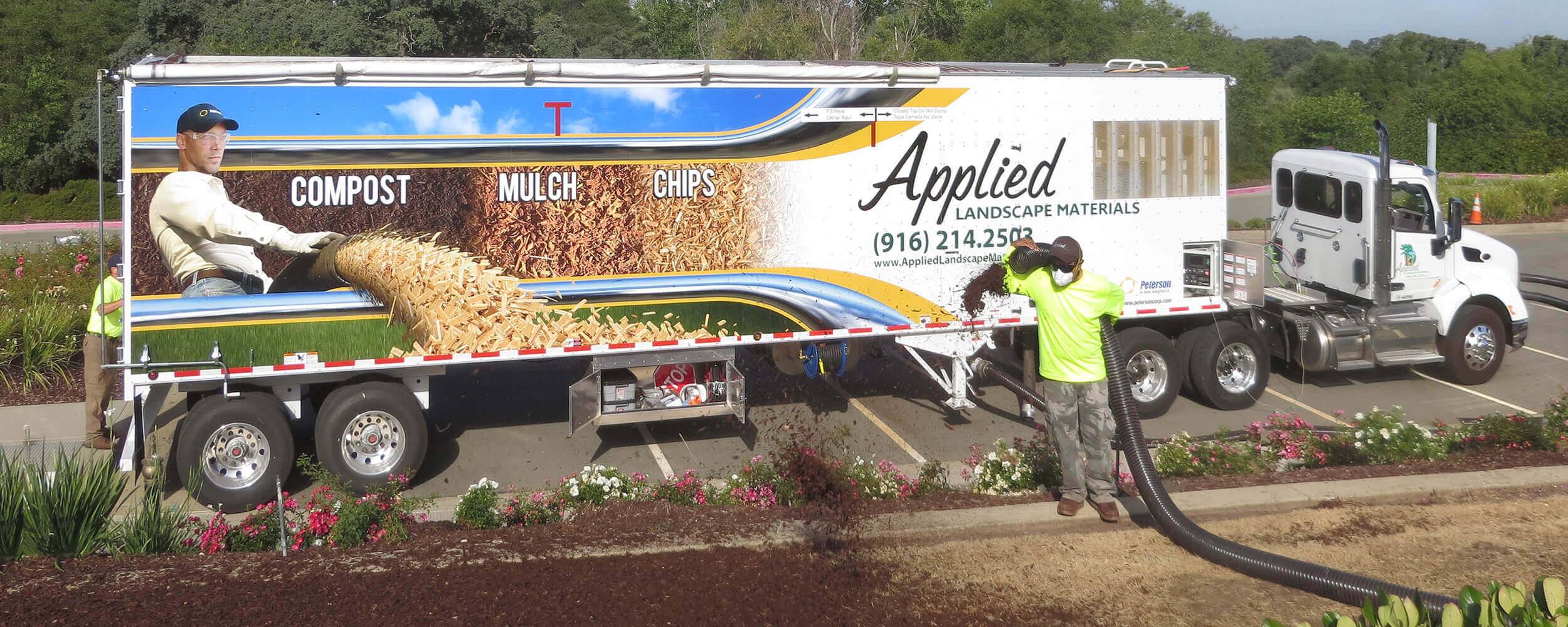 Peterson BTR90 Blower Trailer Astec