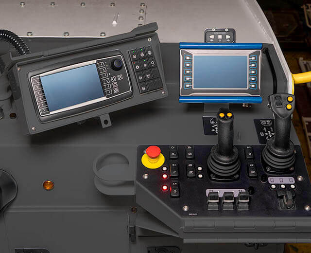 Roadtec RX-505 Cold Planer Simplified Controls