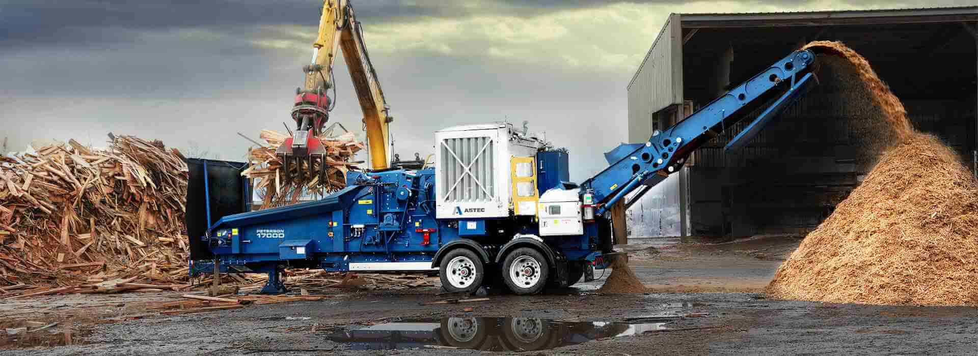 Peterson 5710D Horizontal Grinder Astec