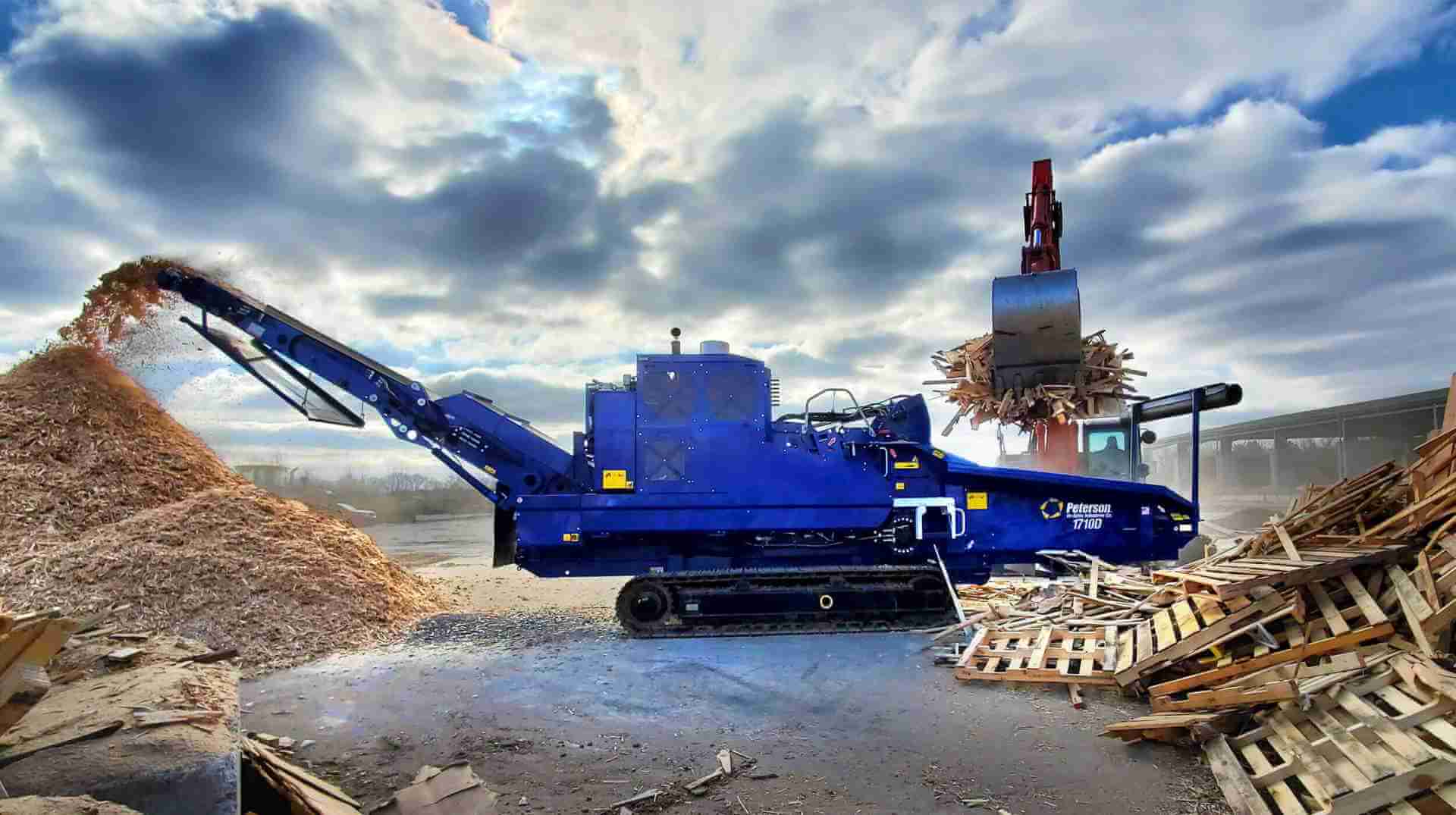 Peterson 1710D Horizontal Grinder Astec