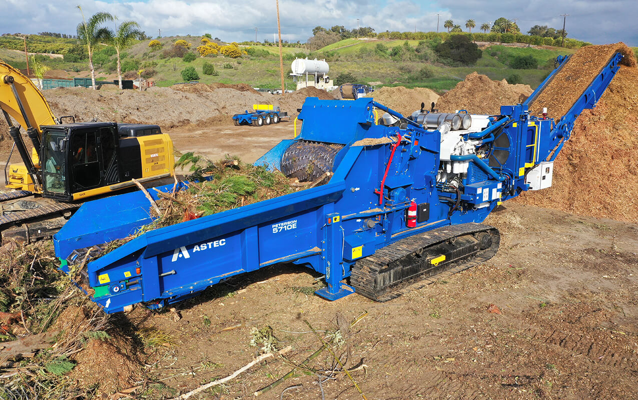 Peterson 5710E Horizontal Grinder Astec