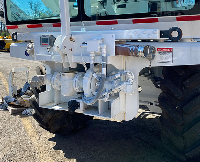 Roadtec SX-5 Stabilizer/Reclaimer Water & Emulsion System